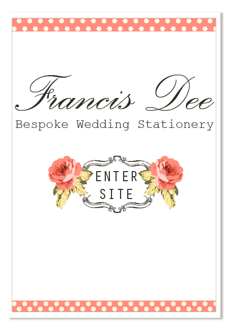 Francis Dee Wedding Stationery